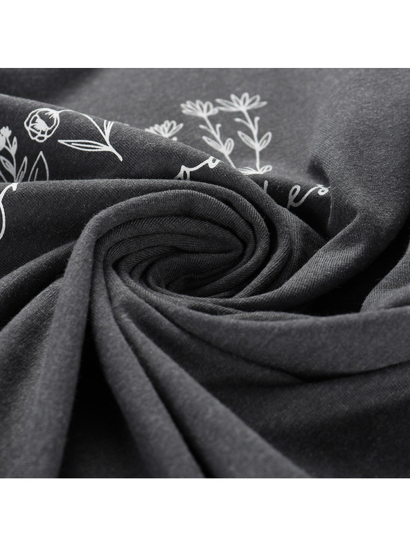 ALPINE PRO Női pamut póló ALPINE PRO MOROLA dk. true gray varianta pc