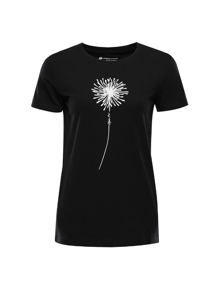 ALPINE PRO Női pamut póló ALPINE PRO MOROLA black varianta pa