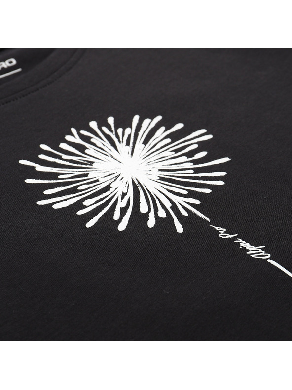 ALPINE PRO Női pamut póló ALPINE PRO MOROLA black varianta pa