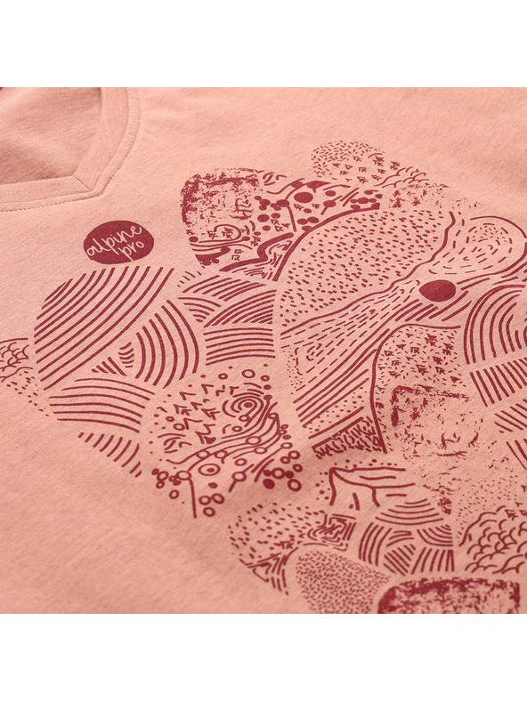 ALPINE PRO Női funkcionális cool-dry póló ALPINE PRO GREMA 2 tawny orange változat pb