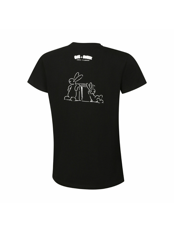 ALPINE PRO Női pamut póló bob és bobek ALPINE PRO BOBBA black