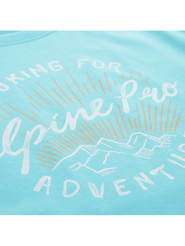 ALPINE PRO Női pamut póló ALPINE PRO UNEGA 8 curacao varianta pg