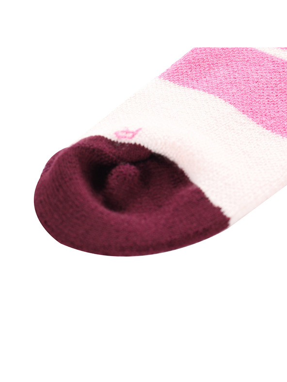 ALPINE PRO Gyerek sízokni merino gyapjúból ALPINE PRO SKYRO világos levendula