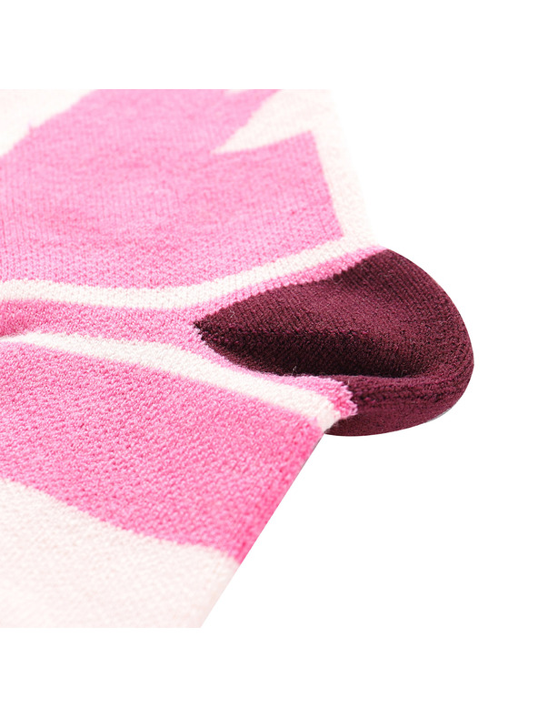 ALPINE PRO Gyerek sízokni merino gyapjúból ALPINE PRO SKYRO világos levendula