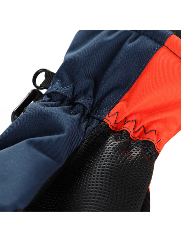 ALPINE PRO Gyerek kesztyű ptx membránnal ALPINE PRO LORDO 2 neon piros