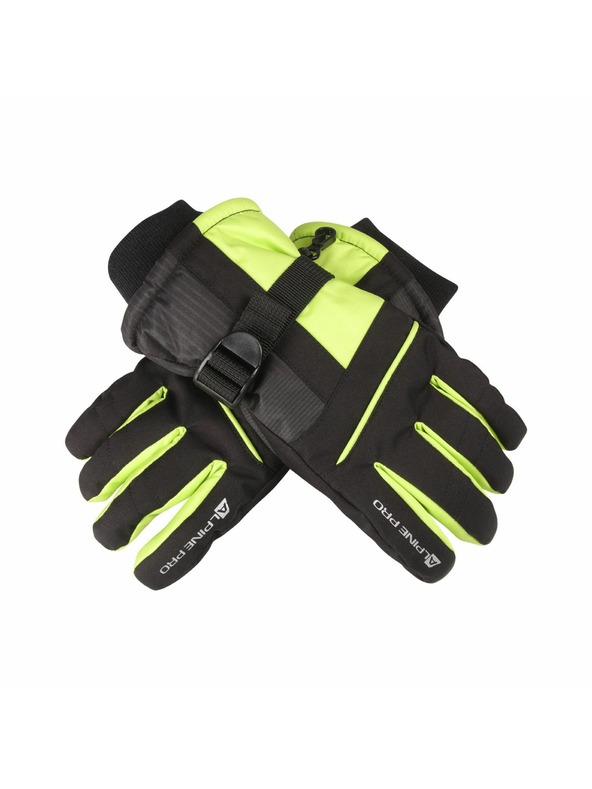 ALPINE PRO Gyerek kesztyű ptx membránnal ALPINE PRO LORDO 2 fekete