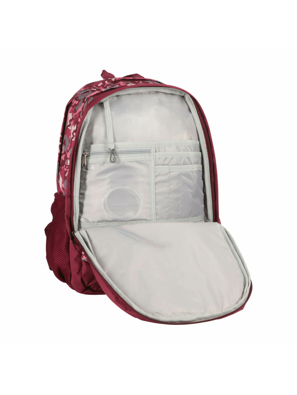 ALPINE PRO Gyerek iskolai hátizsák világító logóval 25l ALPINE PRO NERAX szellőrózsa