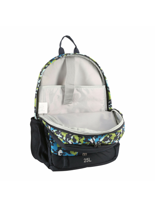 ALPINE PRO Gyerek iskolai hátizsák világító logóval 25l ALPINE PRO NERAX hangulat indigó