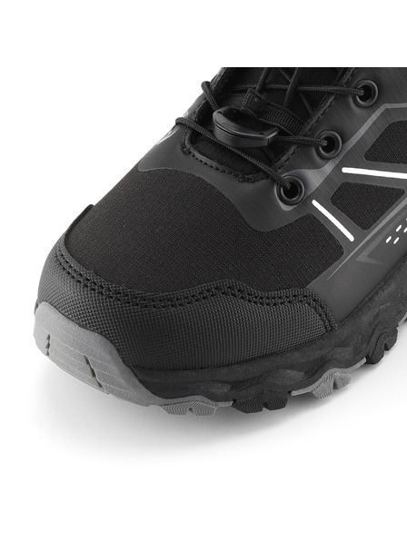 ALPINE PRO Gyerek outdoor cipő ptx membránnal ALPINE PRO MOTENO fekete