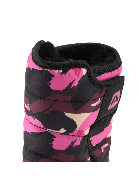 ALPINE PRO Gyerek téli cipő impregnációval ALPINE PRO IREMO ciklámen