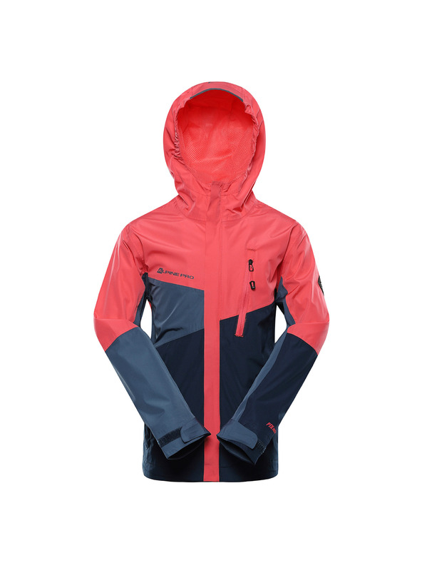 ALPINE PRO Gyerek dzseki PTX membránnal ALPINE PRO NOREMO 3 kalipszó korall