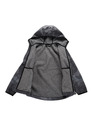 ALPINE PRO Gyerek softshell dzseki PTX membránnal ALPINE PRO EZORO fekete PA változat