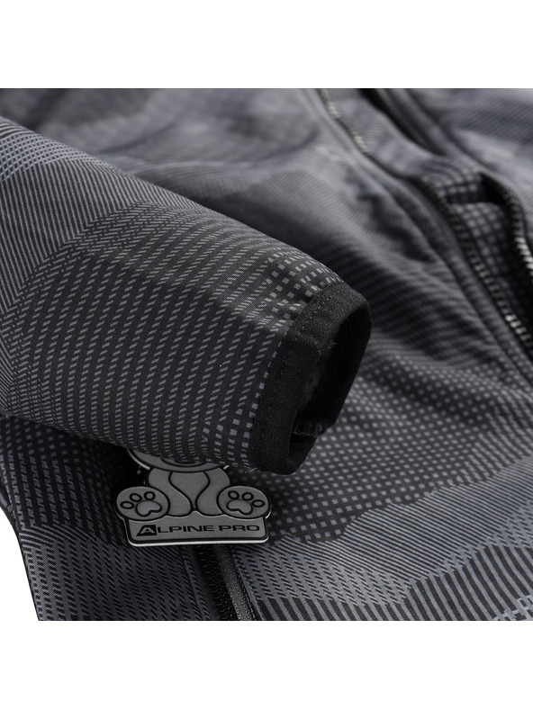 ALPINE PRO Gyerek softshell dzseki PTX membránnal ALPINE PRO EZORO fekete PA változat