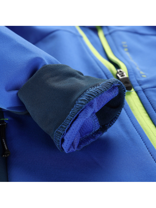 ALPINE PRO Gyerek softshell dzseki ALPINE PRO UKEBO 2 vakmerő kék
