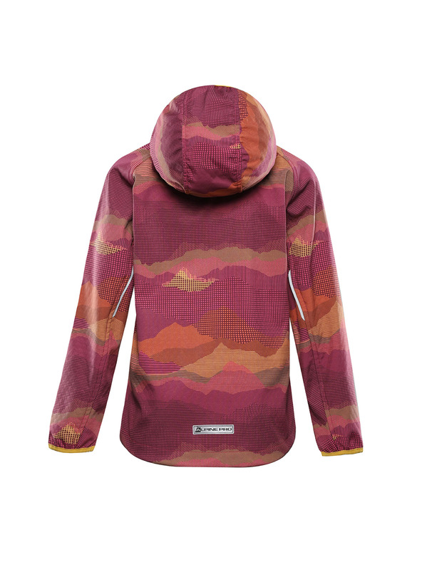 ALPINE PRO Gyerek softshell dzseki PTX membránnal ALPINE PRO EZORO fukszia fedora PA változat