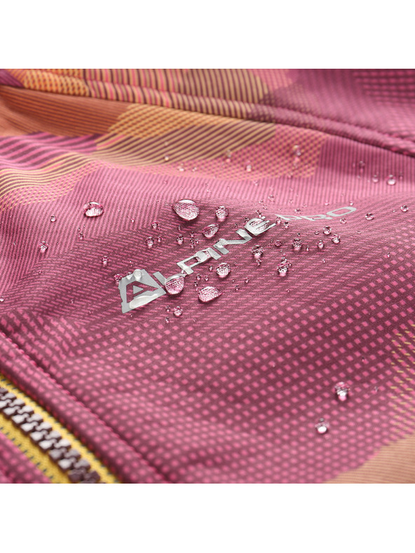 ALPINE PRO Gyerek softshell dzseki PTX membránnal ALPINE PRO EZORO fukszia fedora PA változat
