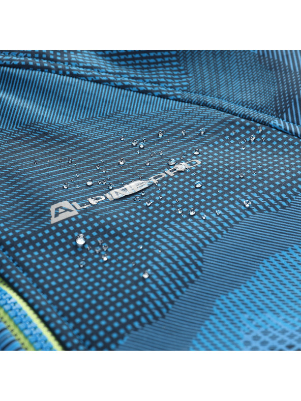 ALPINE PRO Gyerek softshell dzseki PTX membránnal ALPINE PRO EZORO briliáns kék PA változat