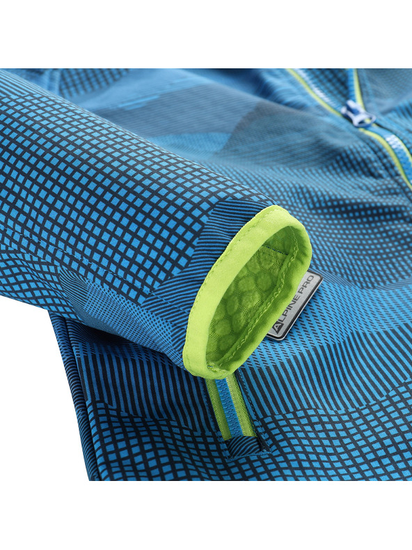 ALPINE PRO Gyerek softshell dzseki PTX membránnal ALPINE PRO EZORO briliáns kék PA változat