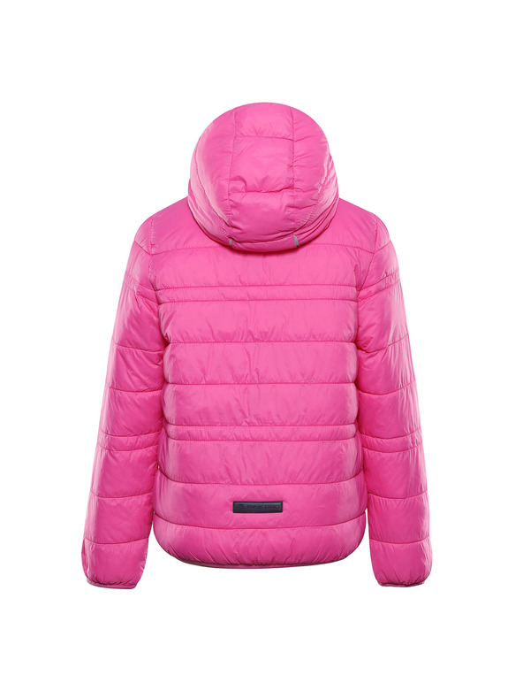 ALPINE PRO Gyerek kétoldalas hi-therm dzseki ALPINE PRO DOUWO fuchsia fedora varianta pb