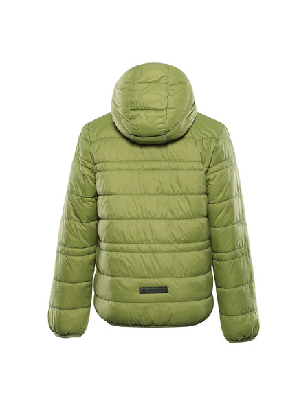 ALPINE PRO Gyerek kétoldalas hi-therm dzseki ALPINE PRO DOUWO turtle green varianta pe
