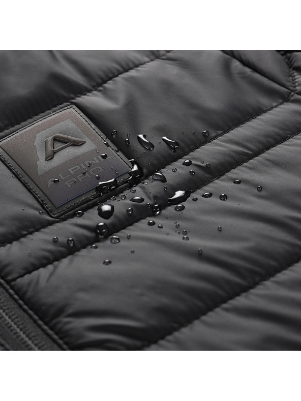 ALPINE PRO Gyerek kétoldalas hi-therm dzseki ALPINE PRO DOUWO fekete