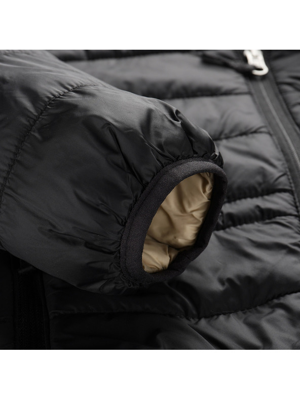 ALPINE PRO Gyerek kétoldalas hi-therm dzseki ALPINE PRO DOUWO fekete