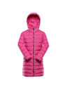 ALPINE PRO Gyerek ultrakönnyű téli kabát ALPINE PRO DEFRO fuchsia fedora