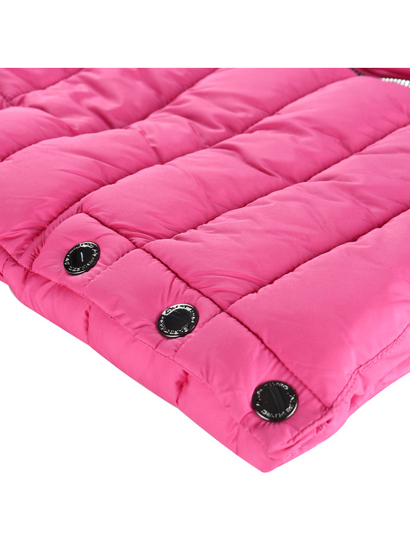 ALPINE PRO Gyerek ultrakönnyű téli kabát ALPINE PRO DEFRO fuchsia fedora