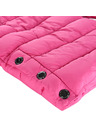 ALPINE PRO Gyerek ultrakönnyű téli kabát ALPINE PRO DEFRO fuchsia fedora