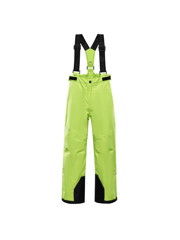 ALPINE PRO Gyerek sínadrág ptx snow membránnal ALPINE PRO EDESO 2 acid lime