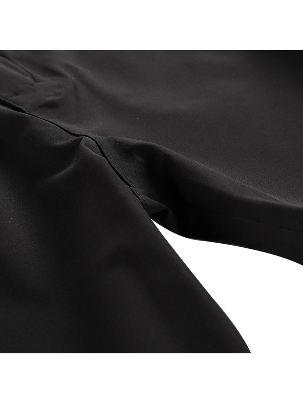 ALPINE PRO Gyerek softshell nadrág - vízlepergető ALPINE PRO ATEMO black