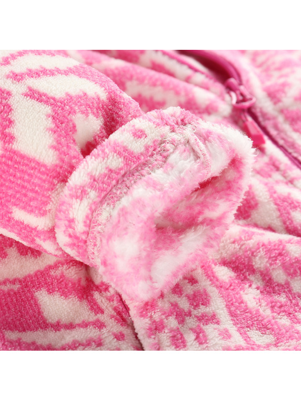 ALPINE PRO Gyerek fleece pulóver supratherm ALPINE PRO EFLINO fuchsia fedora változat pa