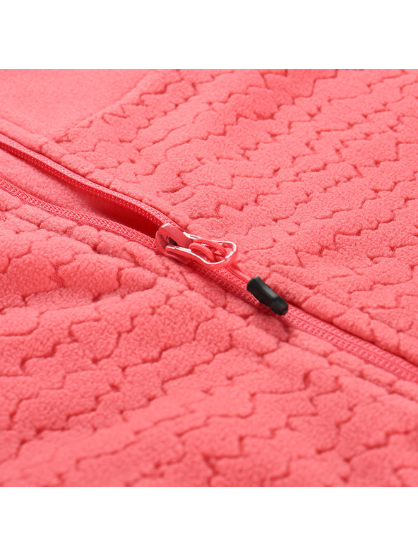 ALPINE PRO Gyerek meleg mikropolár pulóver ALPINE PRO SIUSO 3 calypso coral