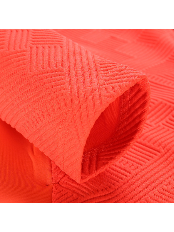 ALPINE PRO Gyerek sportos pulóver ALPINE PRO DOZERO 2 neon piros