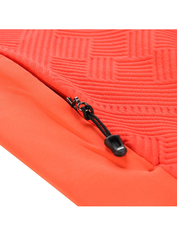 ALPINE PRO Gyerek sportos pulóver ALPINE PRO DOZERO 2 neon piros