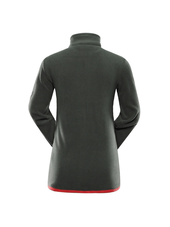 ALPINE PRO Gyerek meleg mikropolár pulóver ALPINE PRO SIUSO 3 petrol