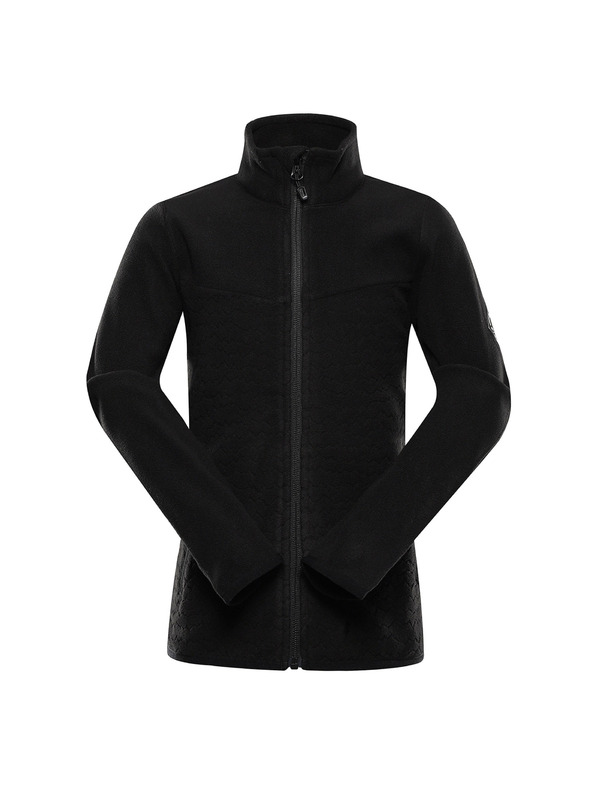 ALPINE PRO Gyerek meleg mikropolár pulóver ALPINE PRO SIUSO 3 black