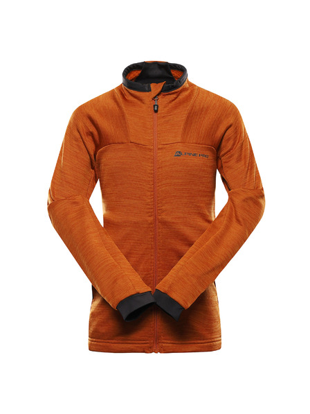ALPINE PRO Gyerek gyorsan száradó pulóver ALPINE PRO ONNECO 3 golden oak
