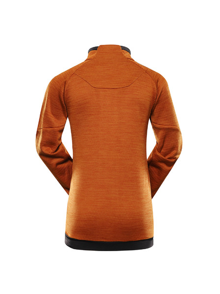 ALPINE PRO Gyerek gyorsan száradó pulóver ALPINE PRO ONNECO 3 golden oak