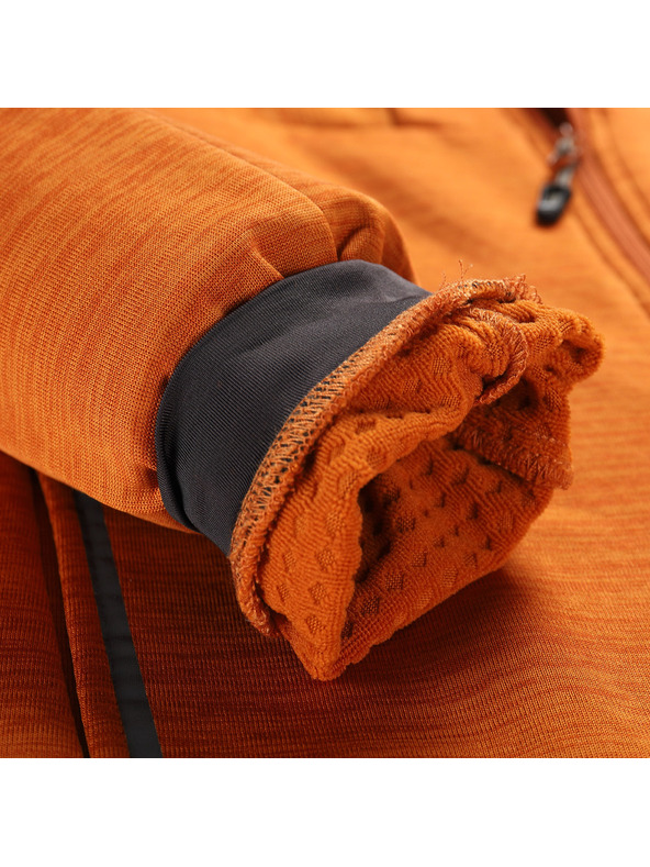 ALPINE PRO Gyerek gyorsan száradó pulóver ALPINE PRO ONNECO 3 golden oak