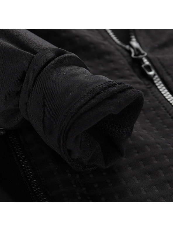 ALPINE PRO Gyerek gyorsan száradó pulóver prostretch ALPINE PRO QUERTO 2 black