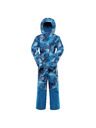 ALPINE PRO Gyerek overall PTX Snow membránnal ALPINE PRO KIREMO neon atomic blue változat