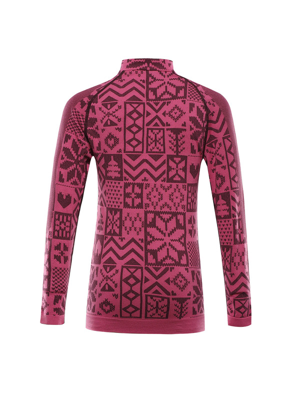 ALPINE PRO Gyerek funkcionális póló ALPINE PRO SEAMO fuchsia fedora