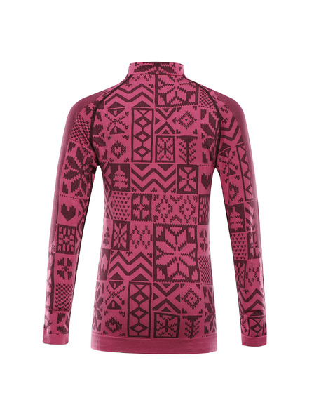 ALPINE PRO Gyerek funkcionális póló ALPINE PRO SEAMO fuchsia fedora