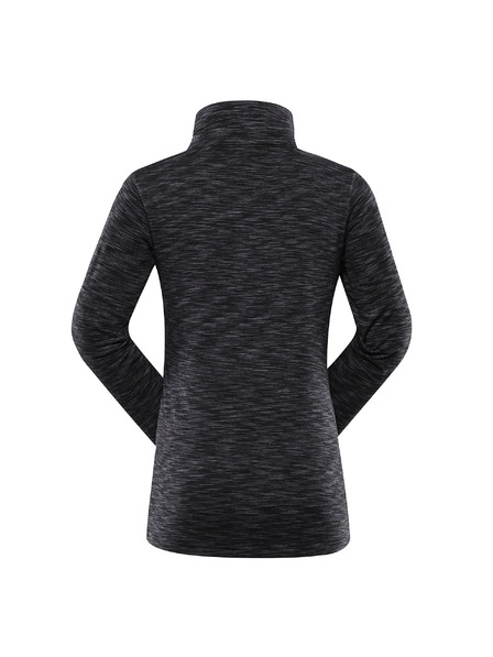 ALPINE PRO Gyerek gyorsan száradó pulóver ALPINE PRO QADO fekete