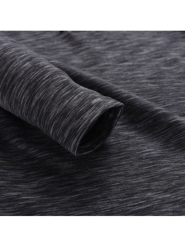 ALPINE PRO Gyerek gyorsan száradó pulóver ALPINE PRO QADO fekete