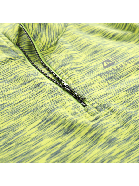 ALPINE PRO Gyerek gyorsan száradó pulóver ALPINE PRO QADO sulphur spring