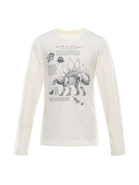 ALPINE PRO ALPINE PRO ECCO 2 gyermek organikus pamut póló creme változat pf