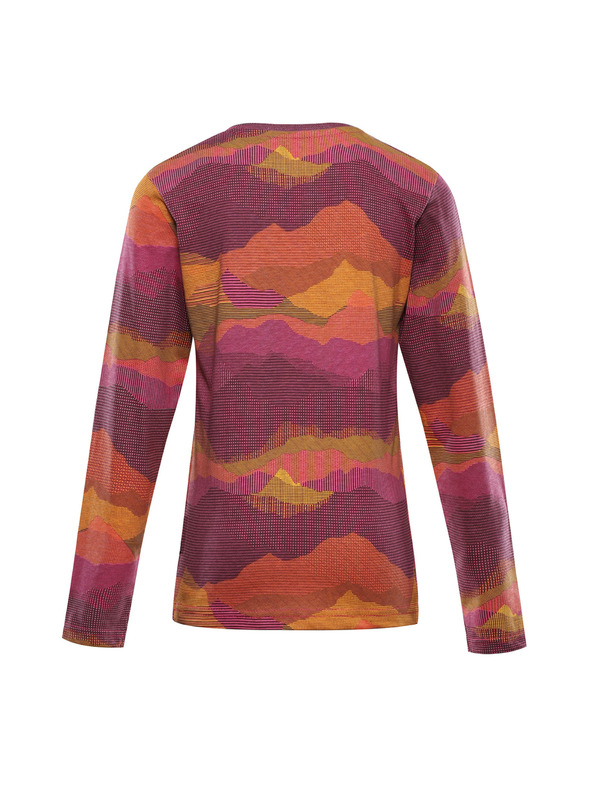 ALPINE PRO ALPINE PRO ECCO 2 gyermek organikus pamut póló fuchsia fedora változat pa