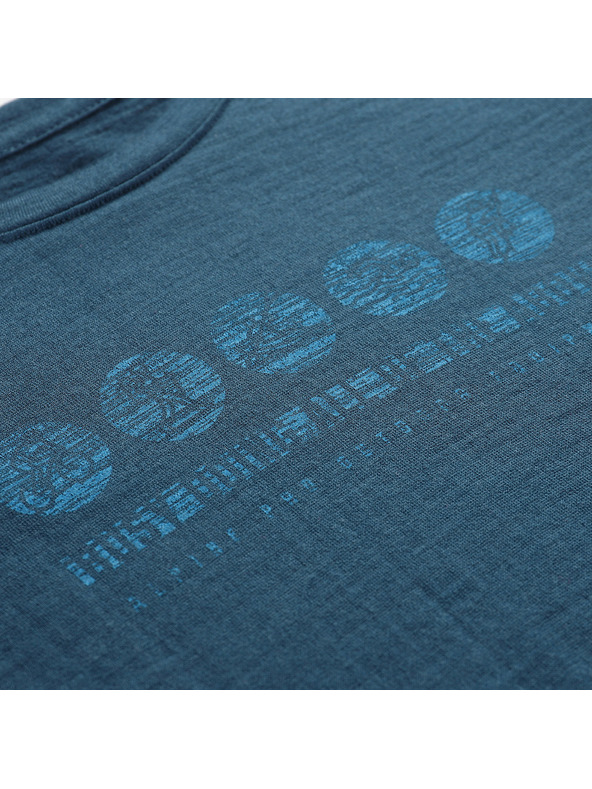 ALPINE PRO Gyerek póló merinó gyapjúból ALPINE PRO MERENO 2 marokkói